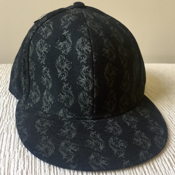 🆕 NWT Men’s baseball cap - black and grey - Picture 2 of 9